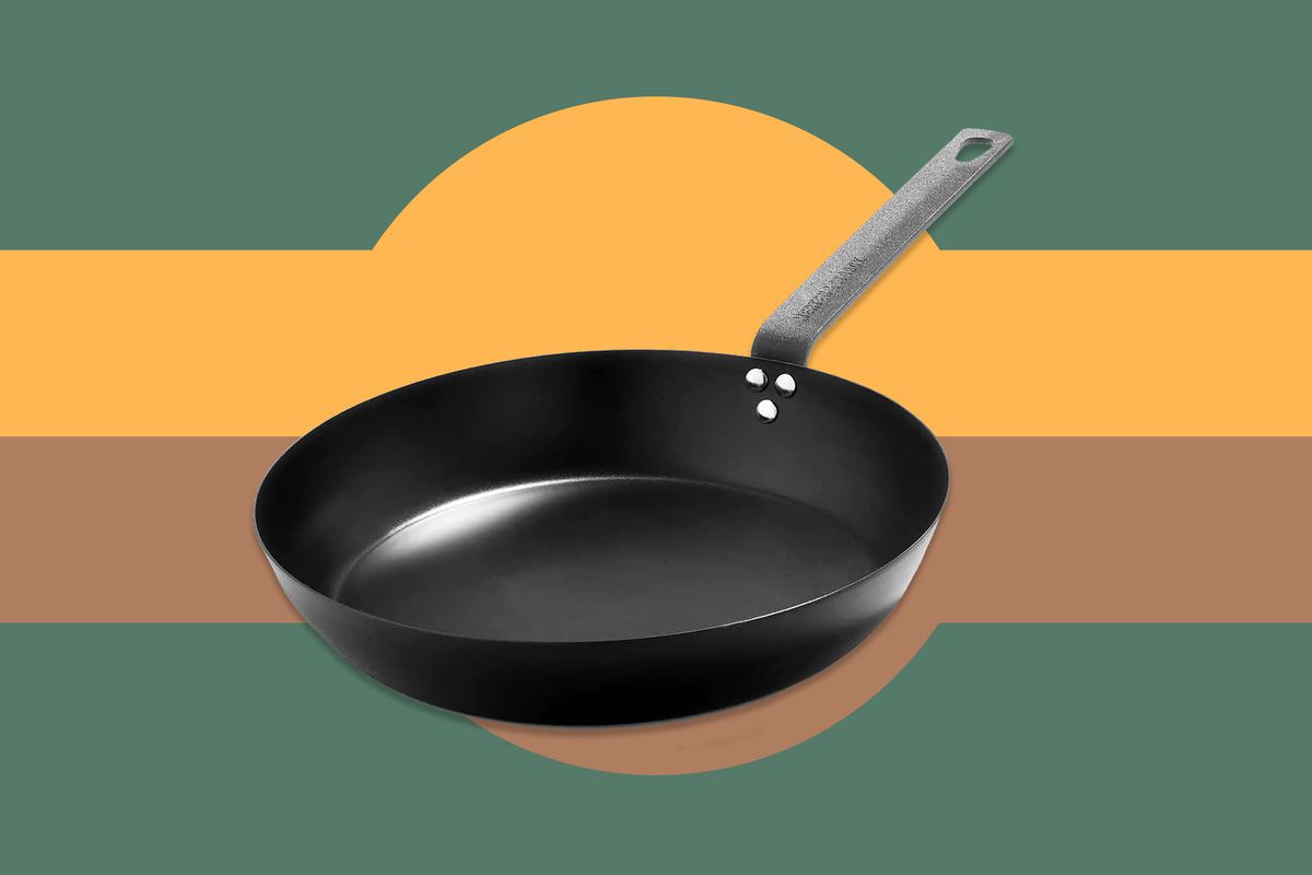 默腾和斯托克碳素钢黑色煎锅