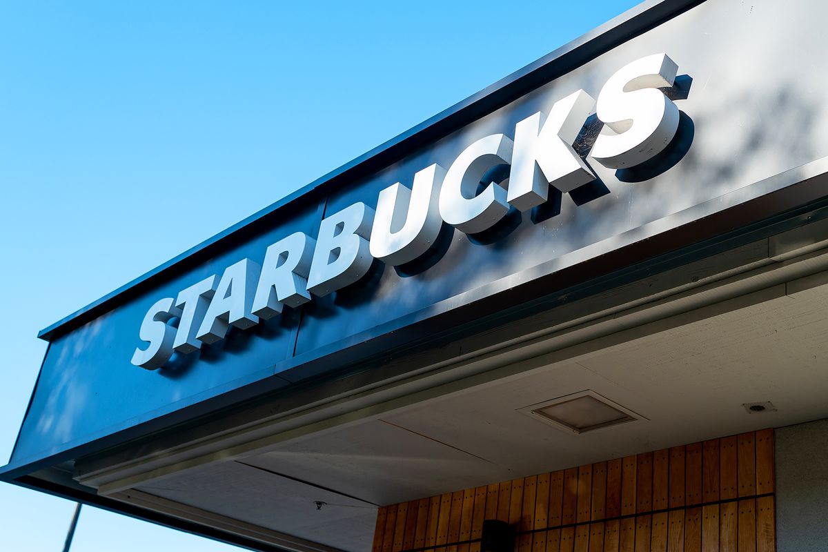 A Starbucks location in Moraga, CA