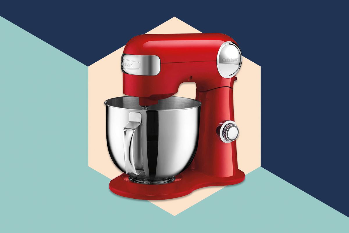 cuisinart stand mixer in red