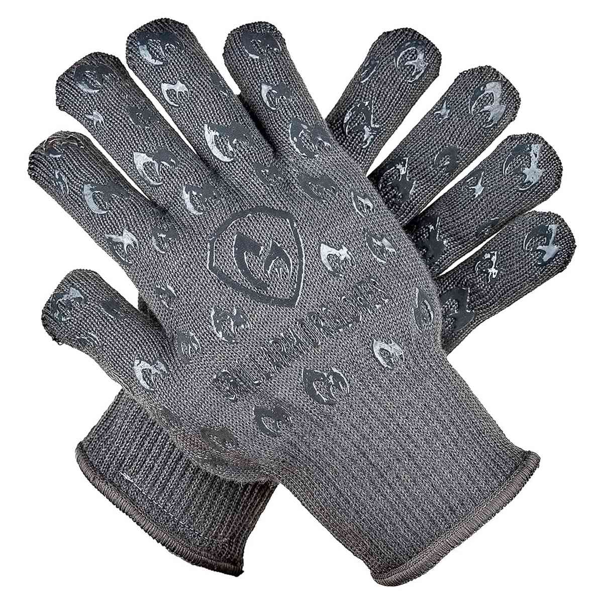 Silicone Oven Mitts Set