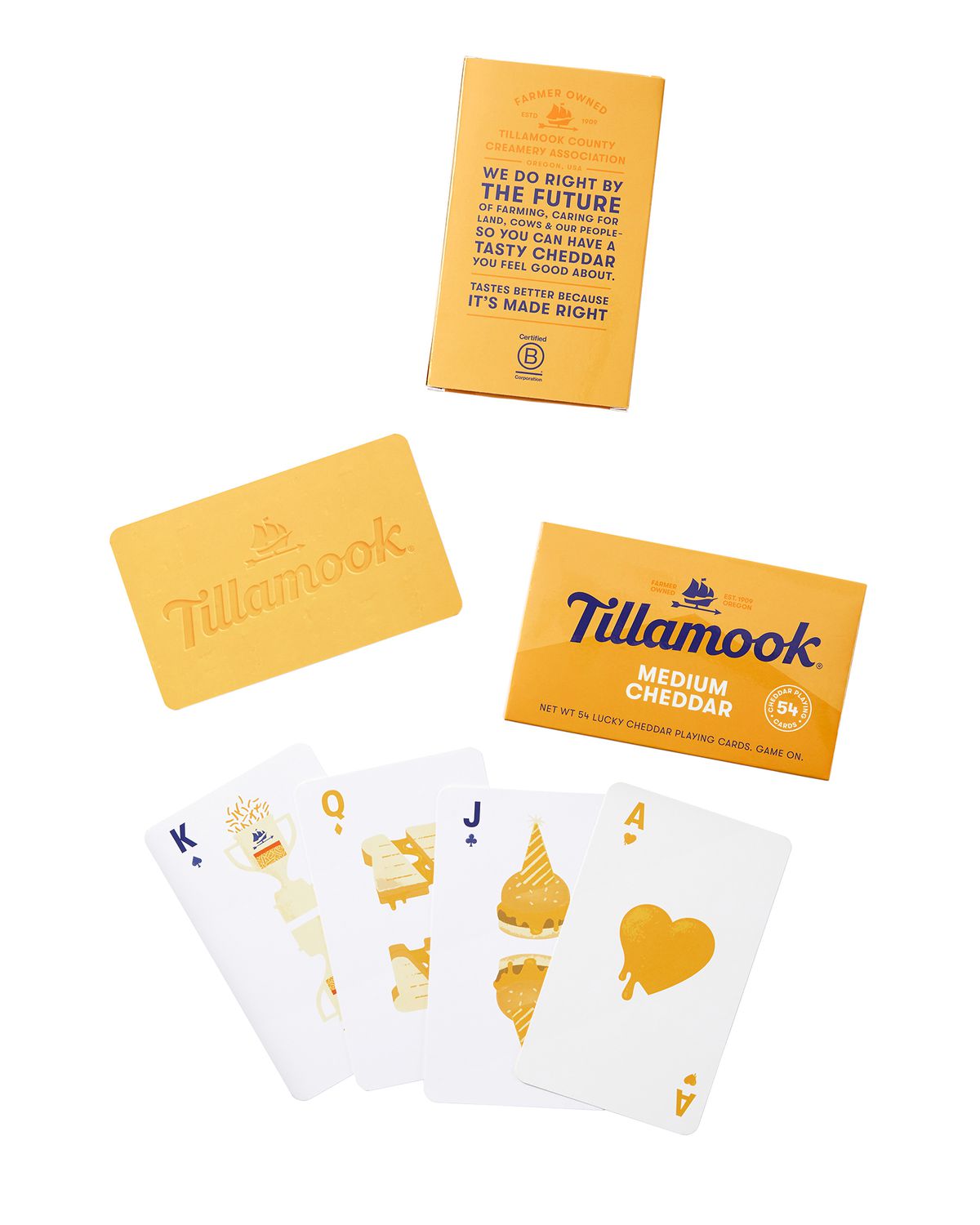 Tillamook Cheese Playing Cards