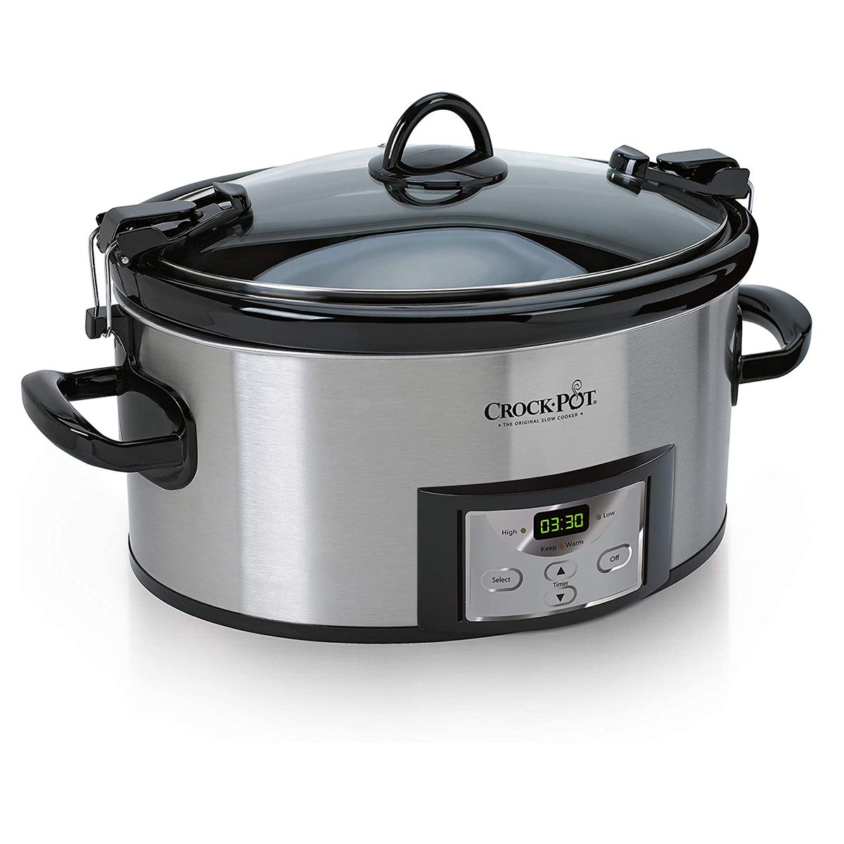 Crock-Pot 6-Quart Cook & Carry Programmable Slow Cooker