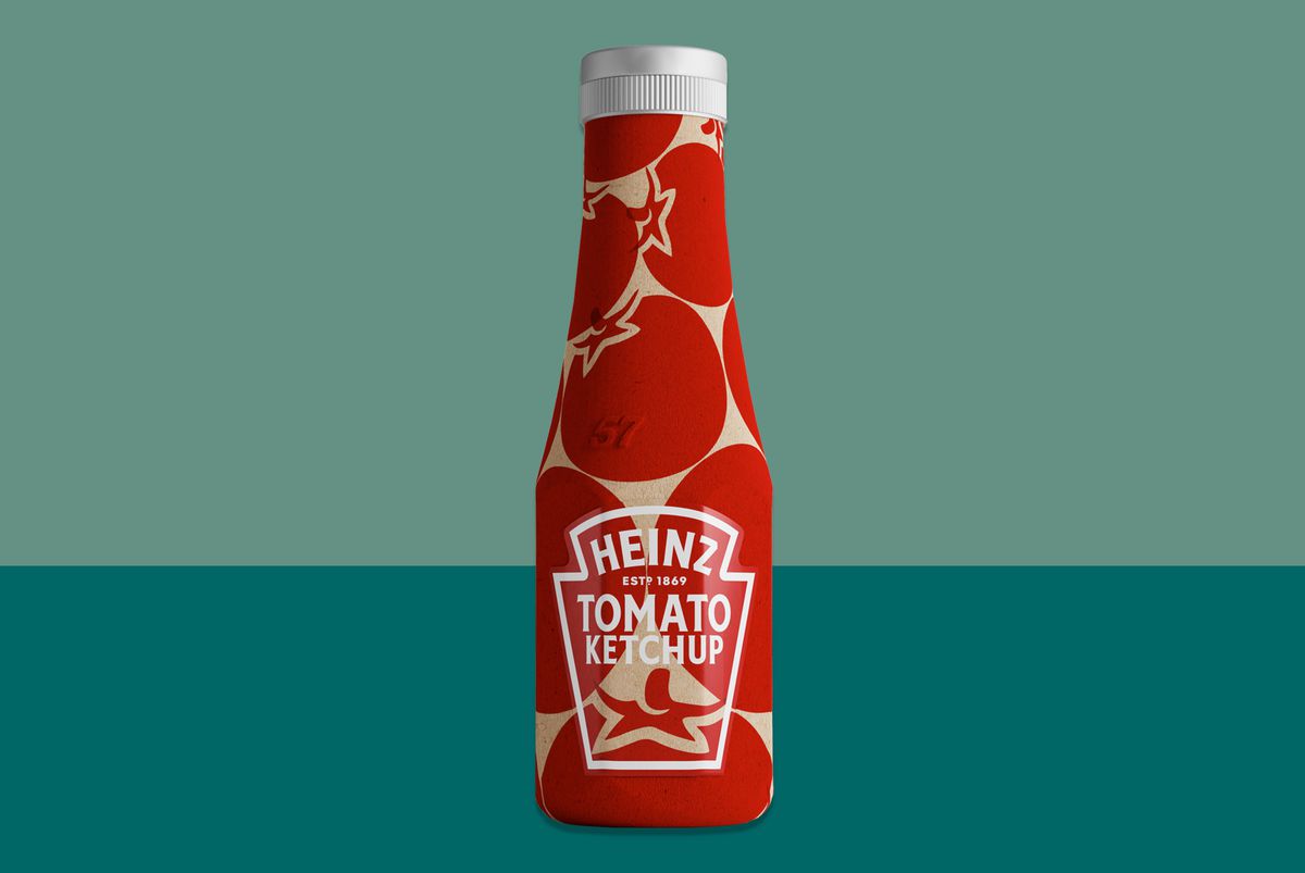 Heinz Ketchup Paper Bottles