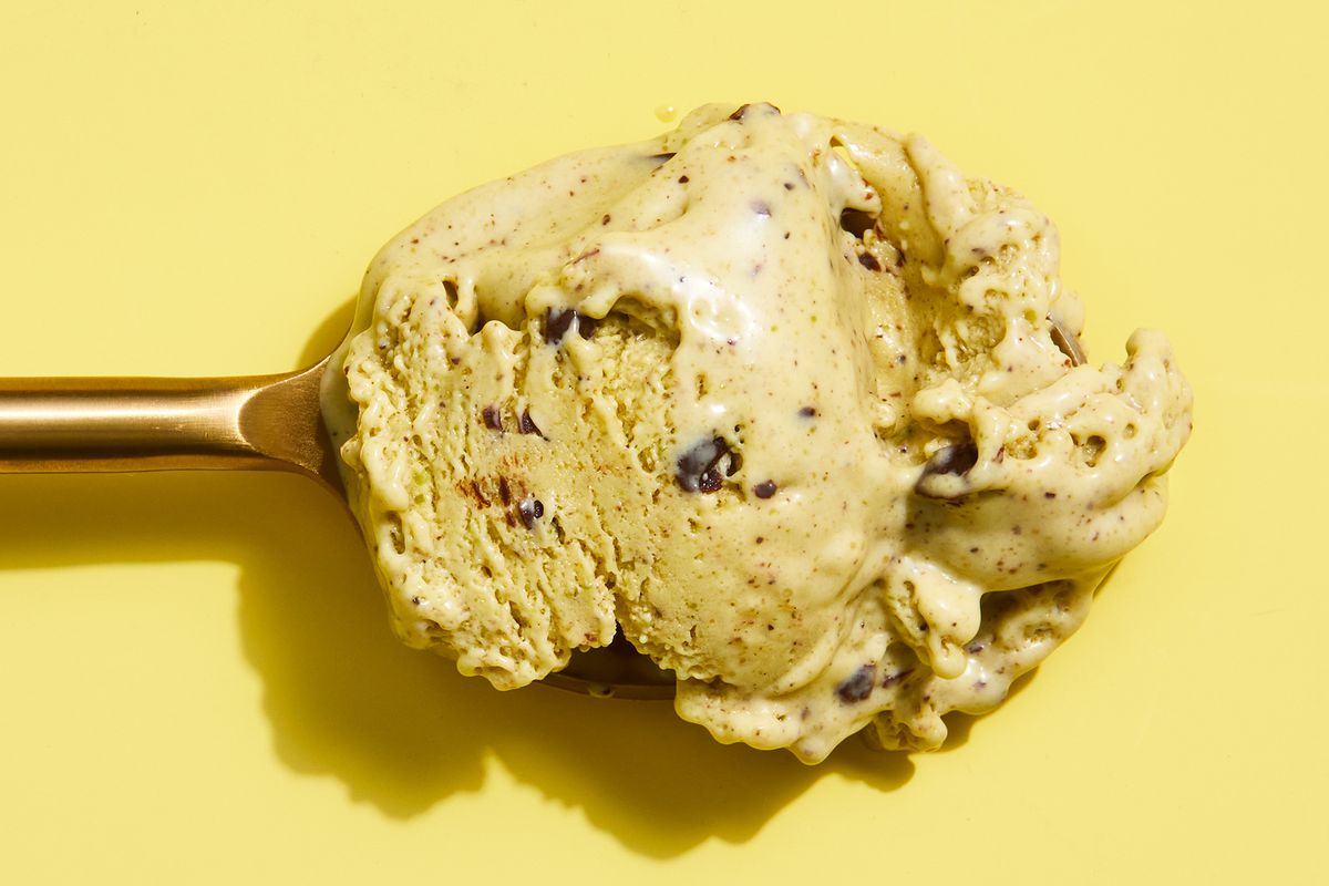 Pistachio Straciatella Ice Cream