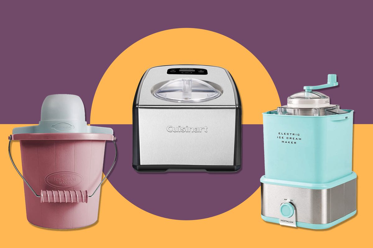 Ice cream makers available from Amazon