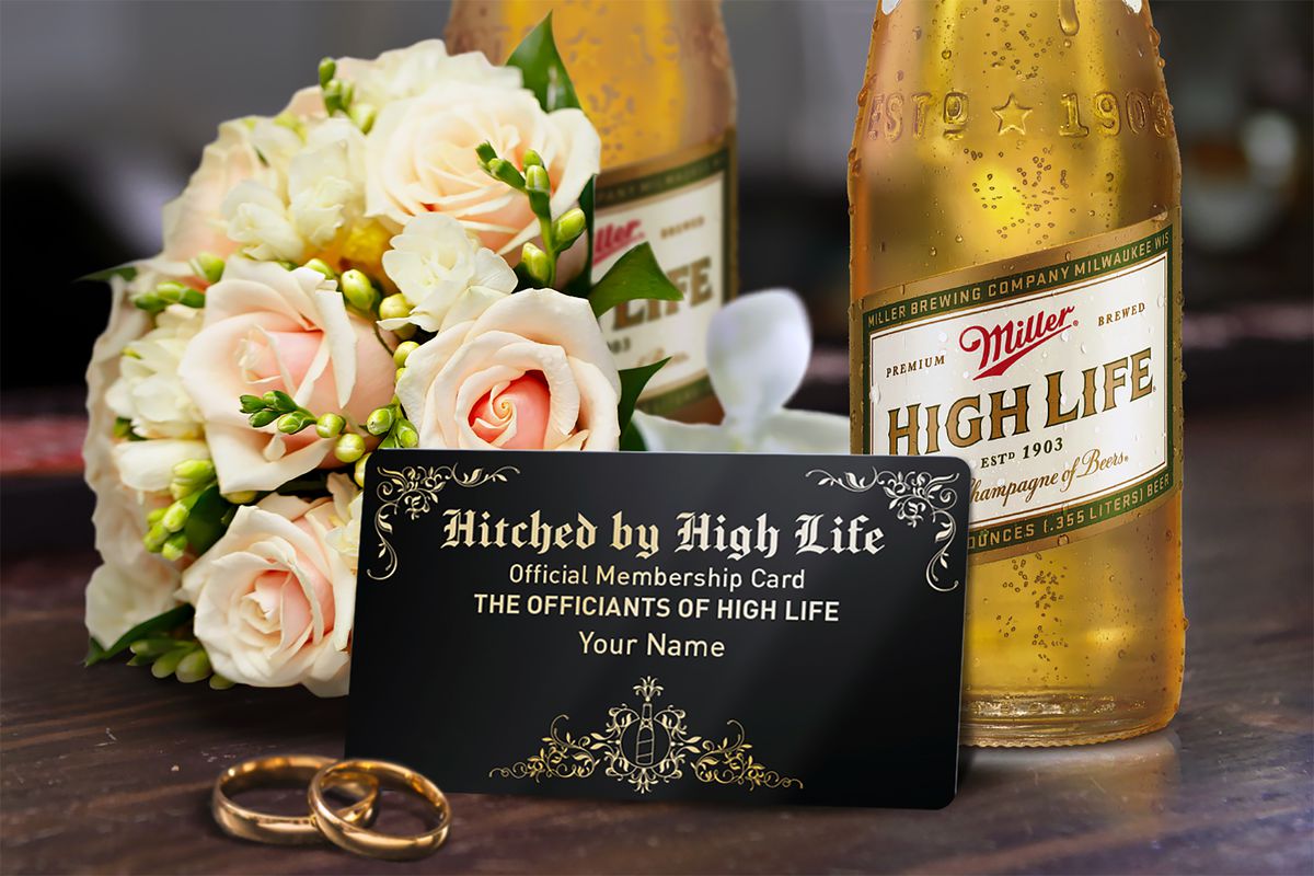 Hitched by High Life Membership Card