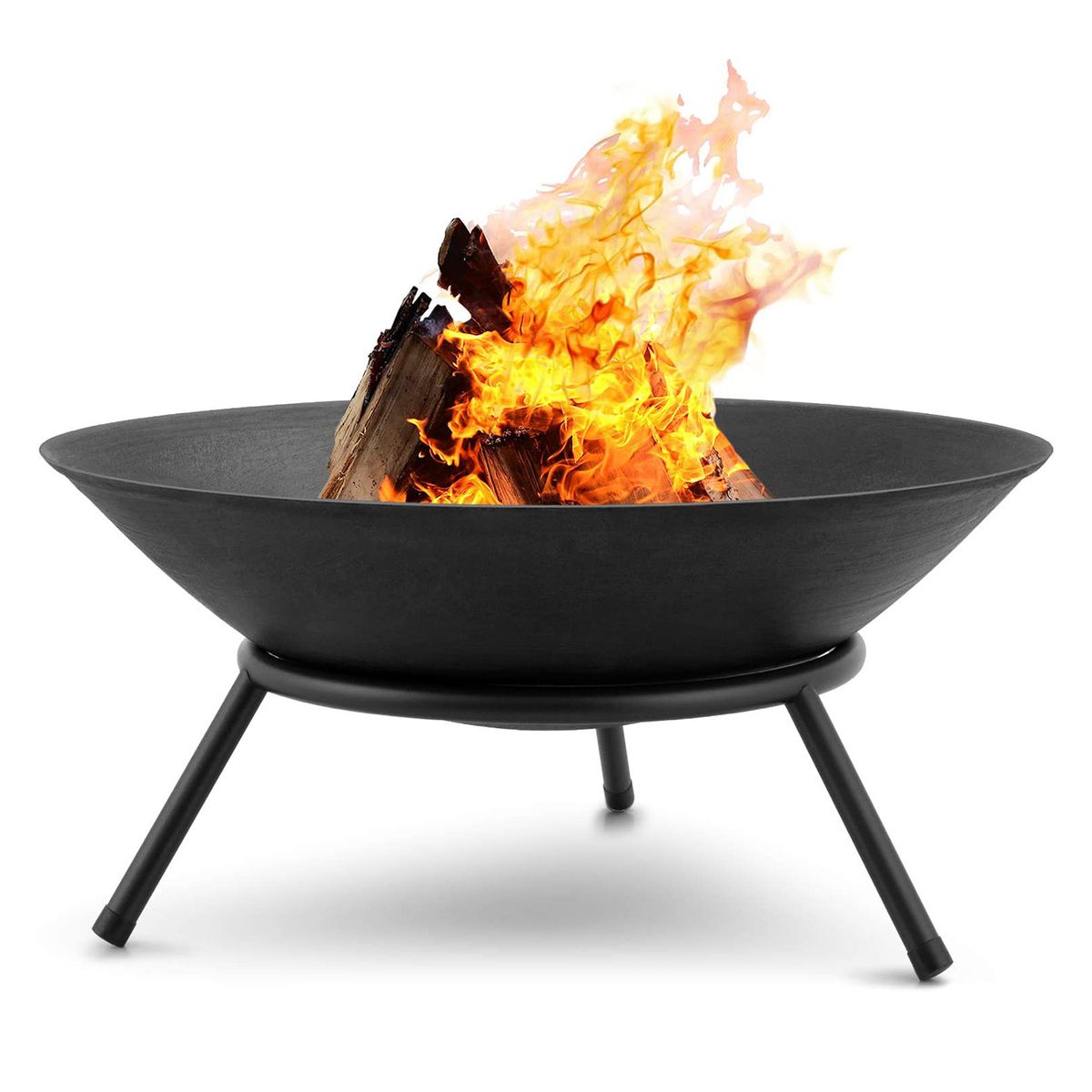 Cast Iron Skull Fire Pit Small by The Indian Fire Pit Company 