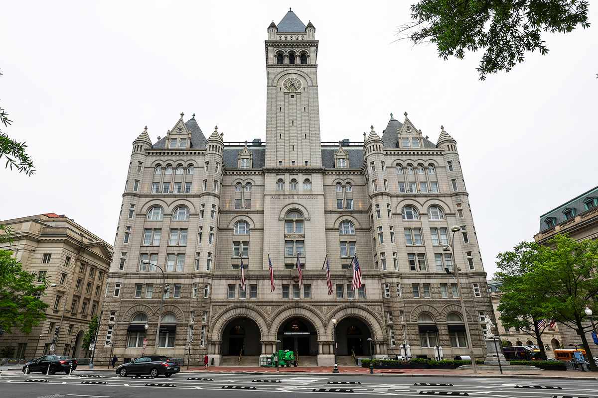 The former Trump International Hotel at the Old Post Office Building