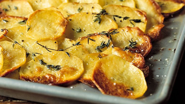 Baked Potato Slices | Recipe Cart