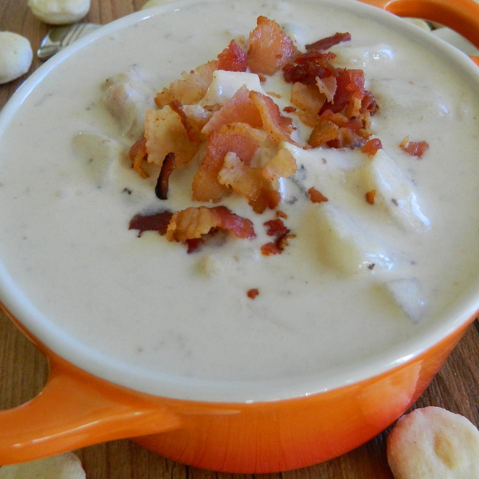 New England Razor Clam Chowder Recipe | Allrecipes