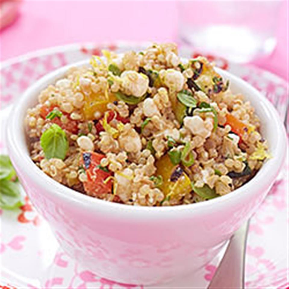 Quinoa Salad with Grilled Vegetables and Cottage Cheese | Allrecipes