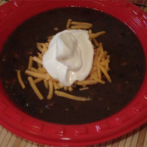Fast and Delicious Black Bean Soup Recipe
