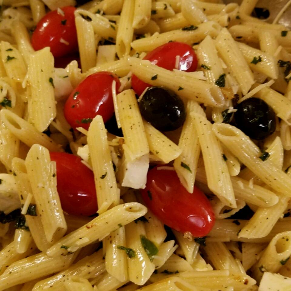 Penne, Tomato, and Mozzarella Salad Recipe | Allrecipes