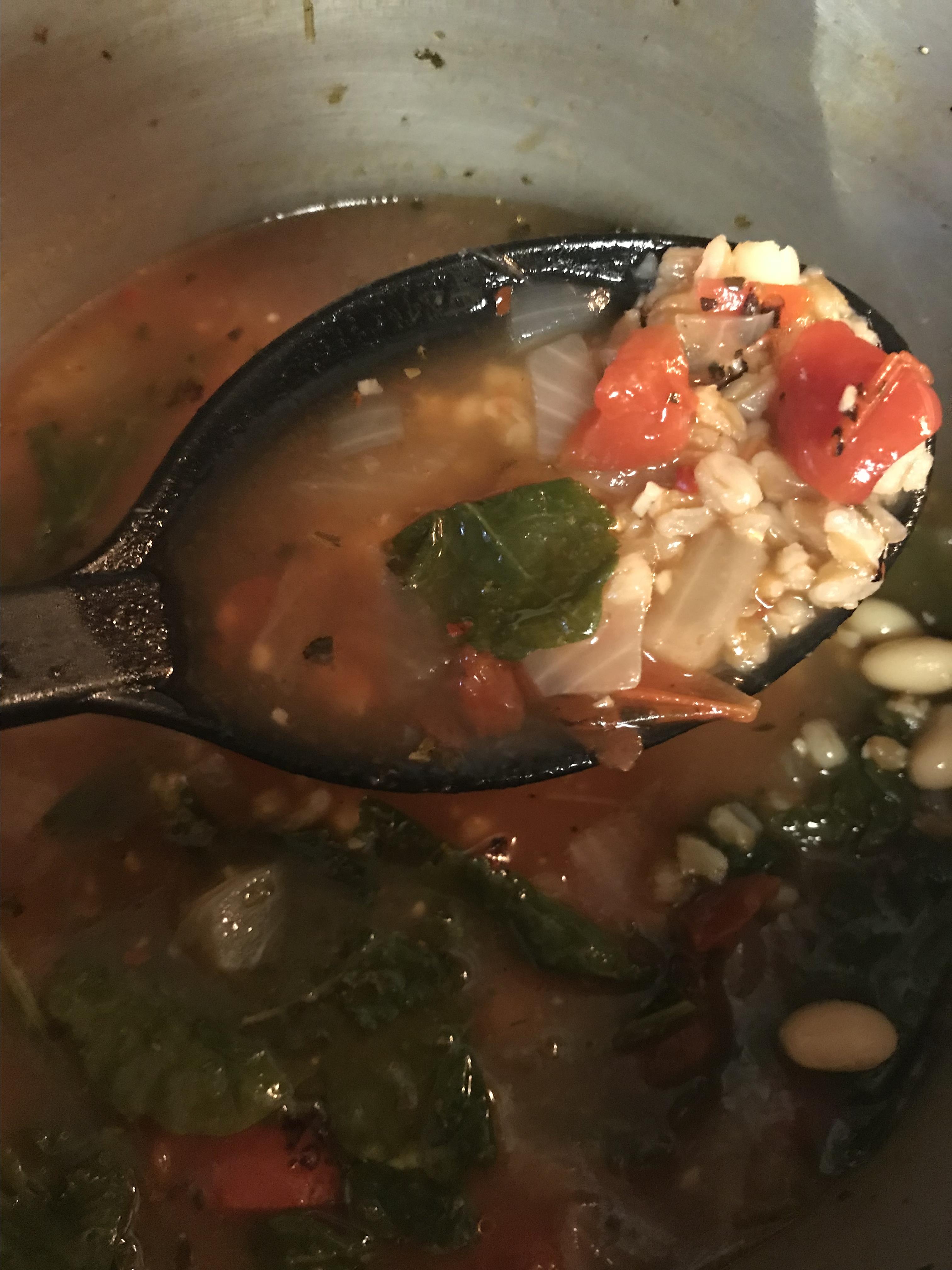 Rustic Italian Soup with Farro Recipe | Allrecipes