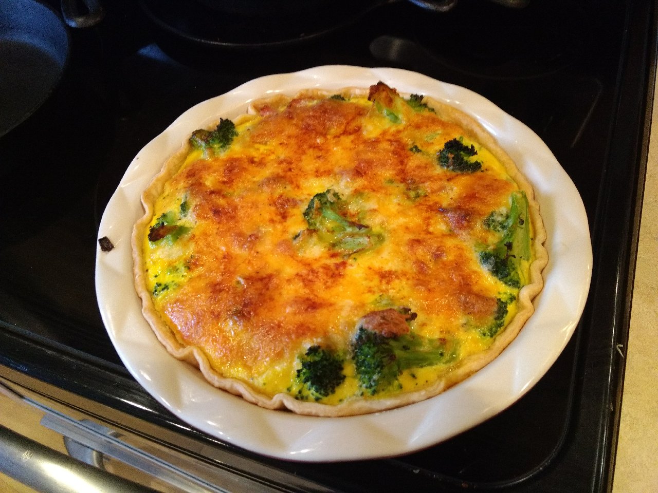 Easy Broccoli and Ham Quiche Recipe | Allrecipes
