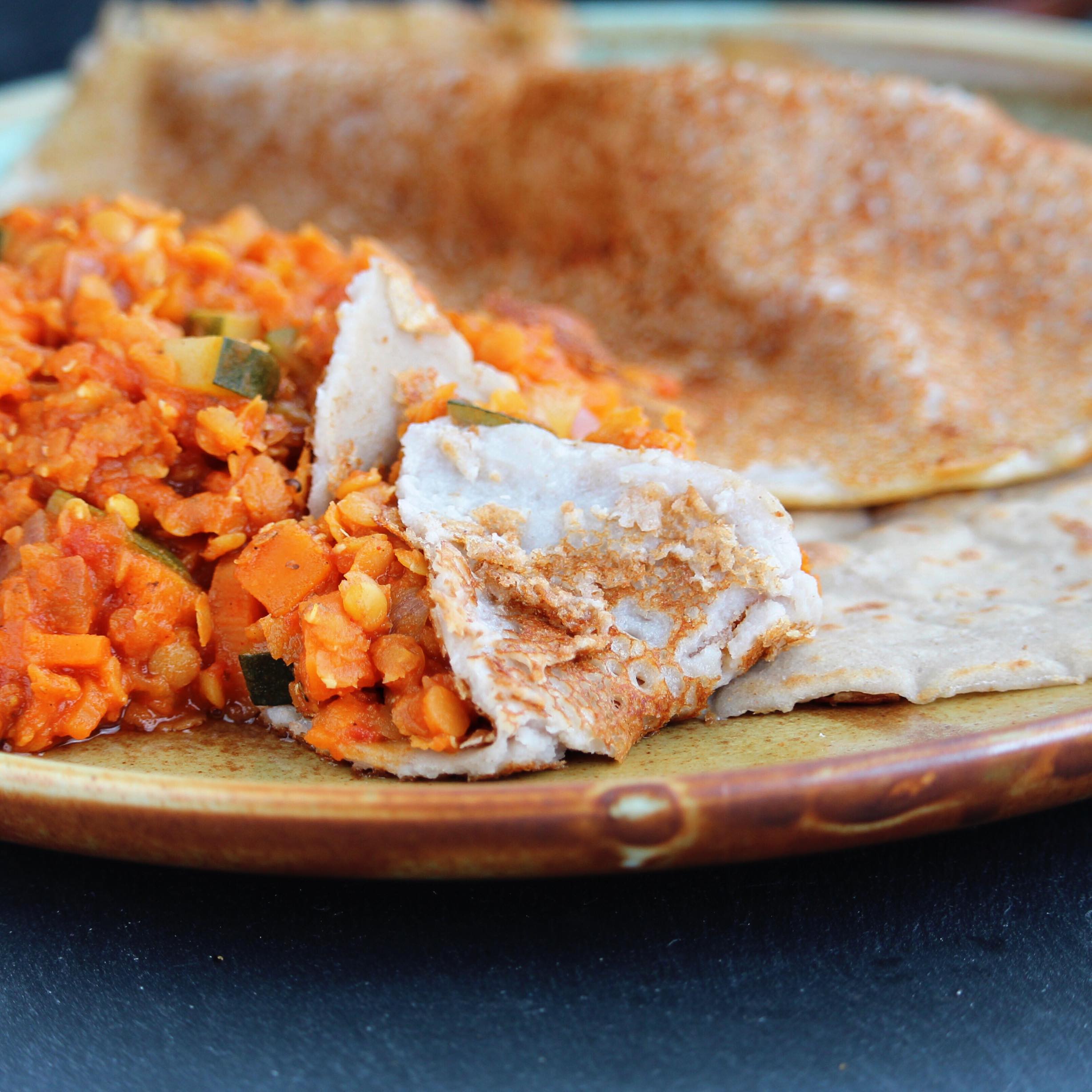 Injera (Ethiopian Teff Bread) Recipe | Allrecipes