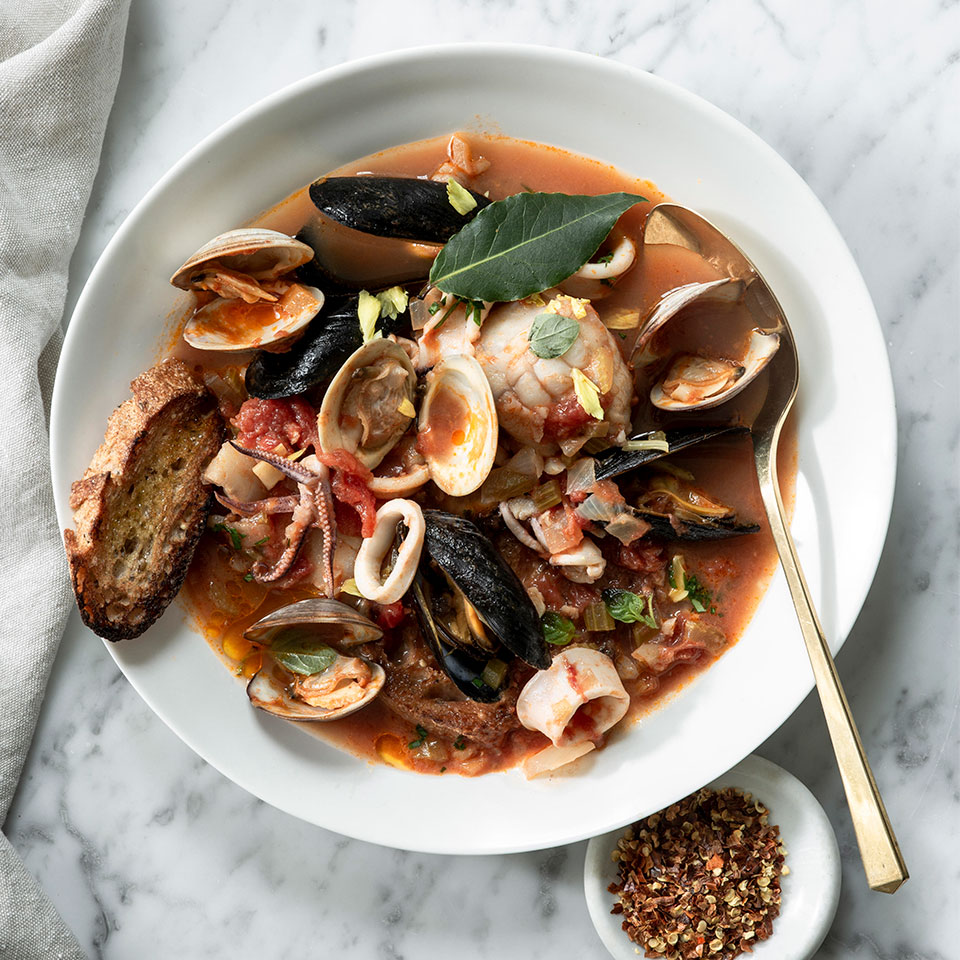 Brodetto di Pesce (Adriatic-Style Seafood Stew) Recipe | EatingWell