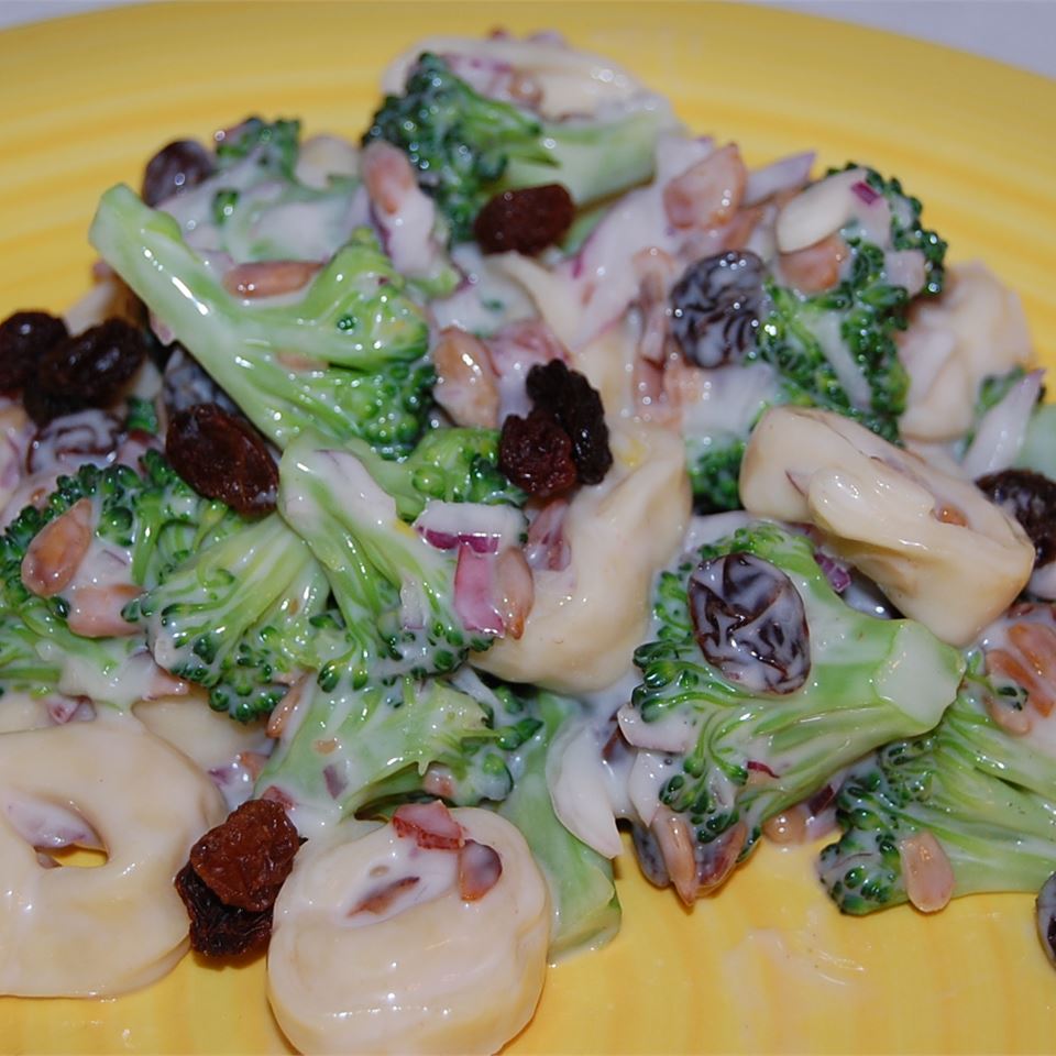 Broccoli and Tortellini Salad Recipe | Allrecipes