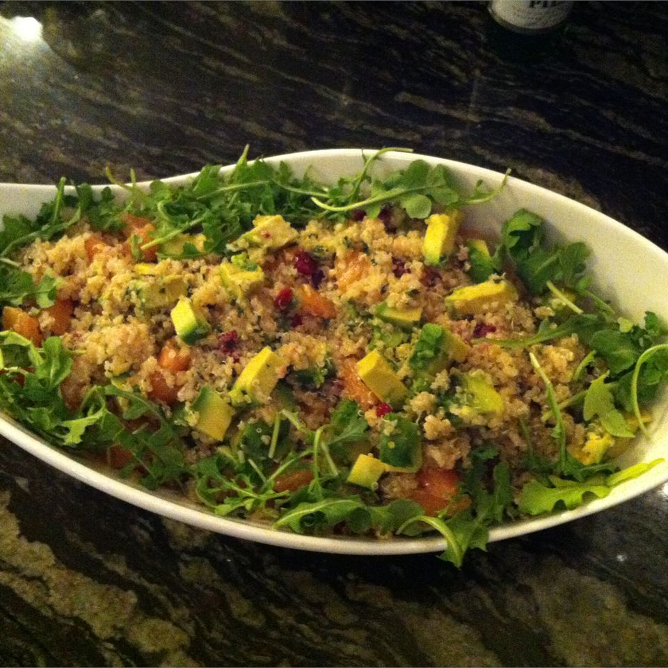 Quinoa Salad with Grapefruit, Avocado, and Arugula Recipe | Allrecipes