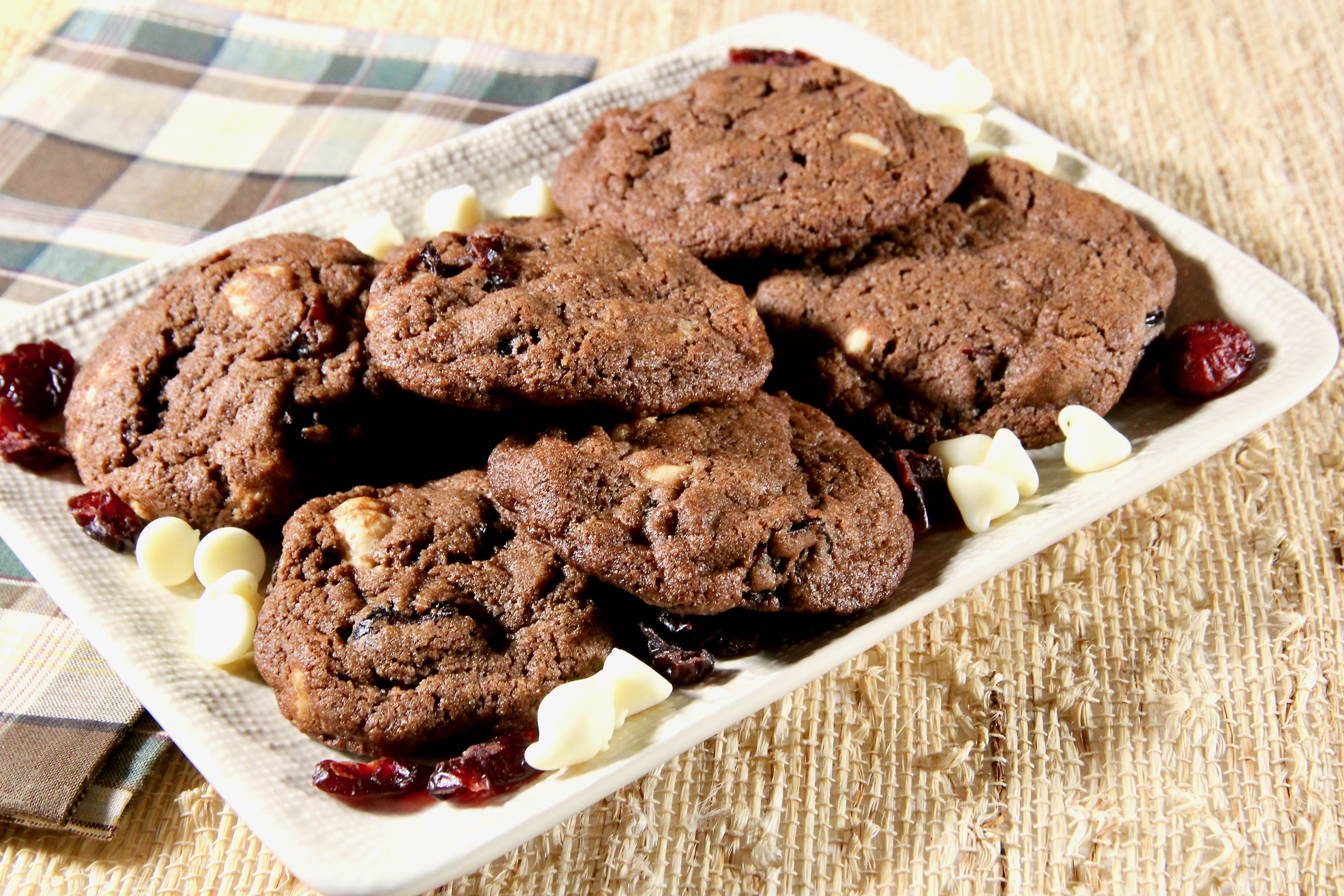Double Chocolate Cranberry Cookies | Allrecipes