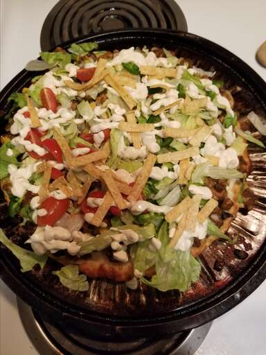Taco Salad Pizza Recipe