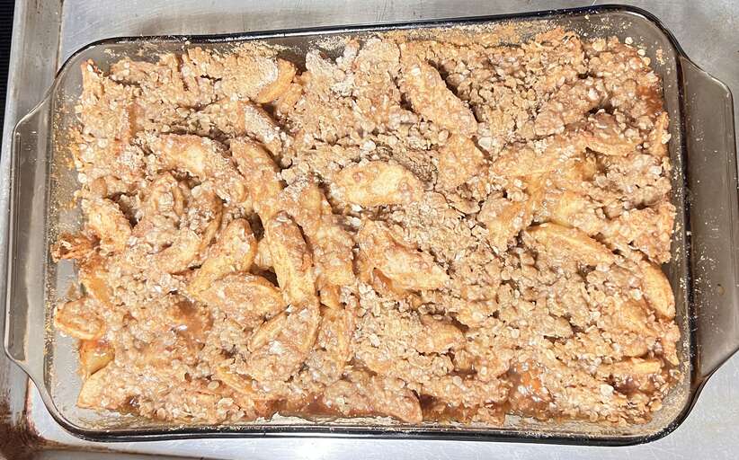 Easy Apple Crisp with Oat Topping Recipe