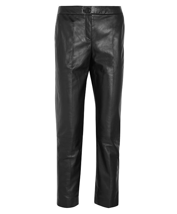 Real and Faux Leather Pants | InStyle