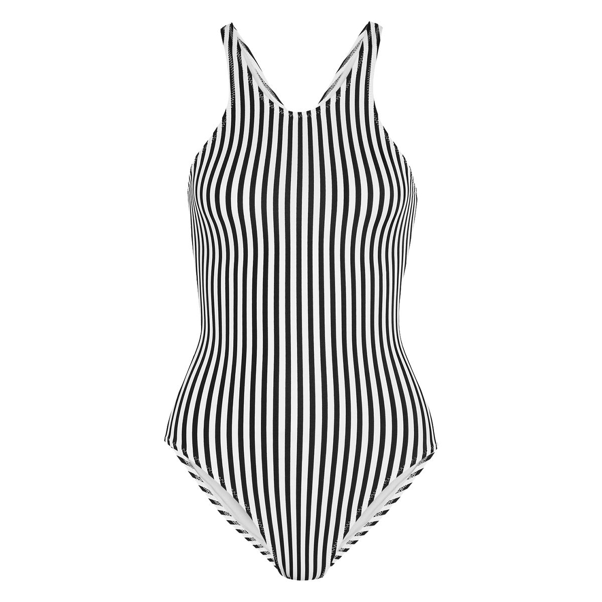 Swimsuits to Downplay Broad Shoulders | InStyle