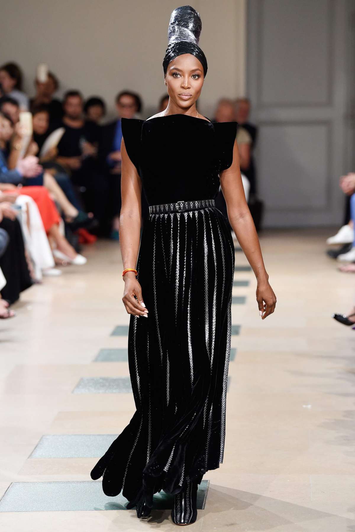 Naomi Campbell Walks Azzedine Alaia's Couture Show | InStyle