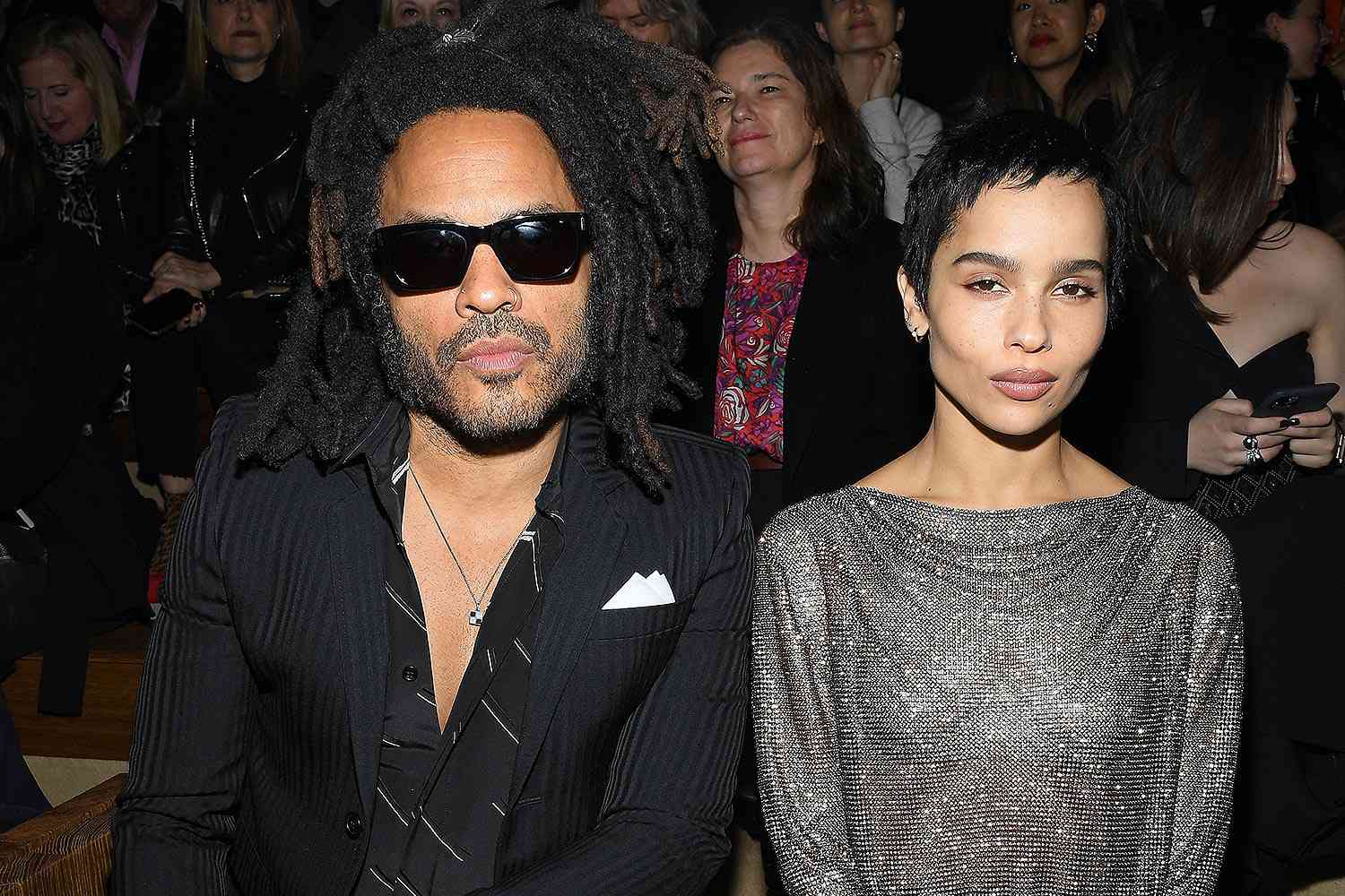Lenny and Zoë Kravitz Are The Coolest Father-Daughter Duo