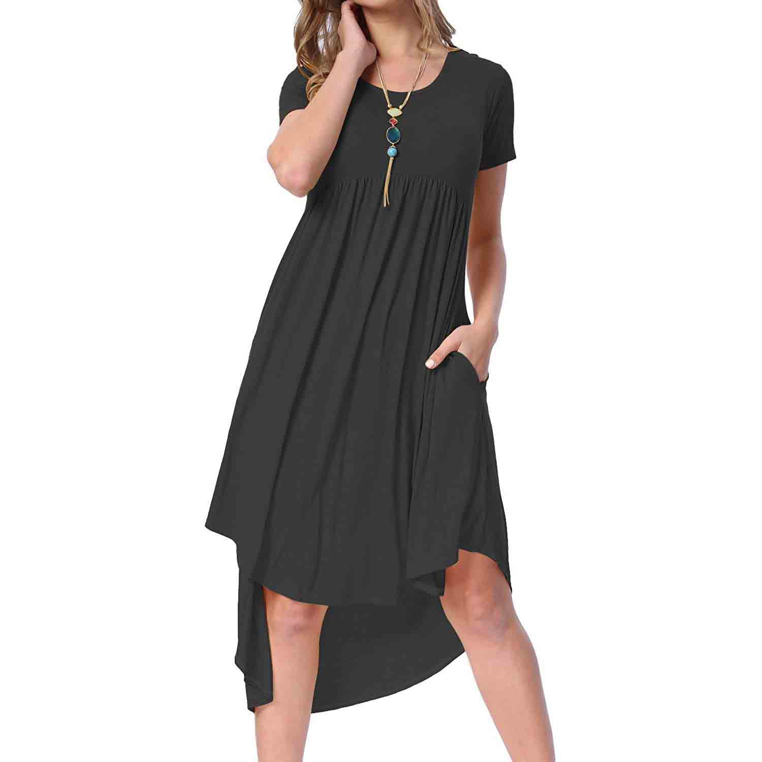 Levaca's High-Low Midi Dress with Pockets Is Just $33 on Amazon ...