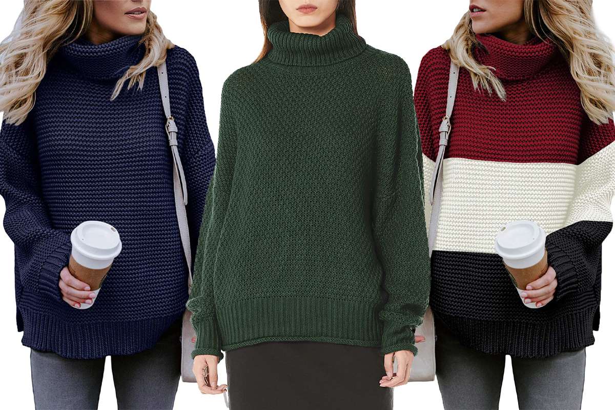 The Actloe Chunky Turtleneck Sweater Is Popular on Amazon | PEOPLE.com