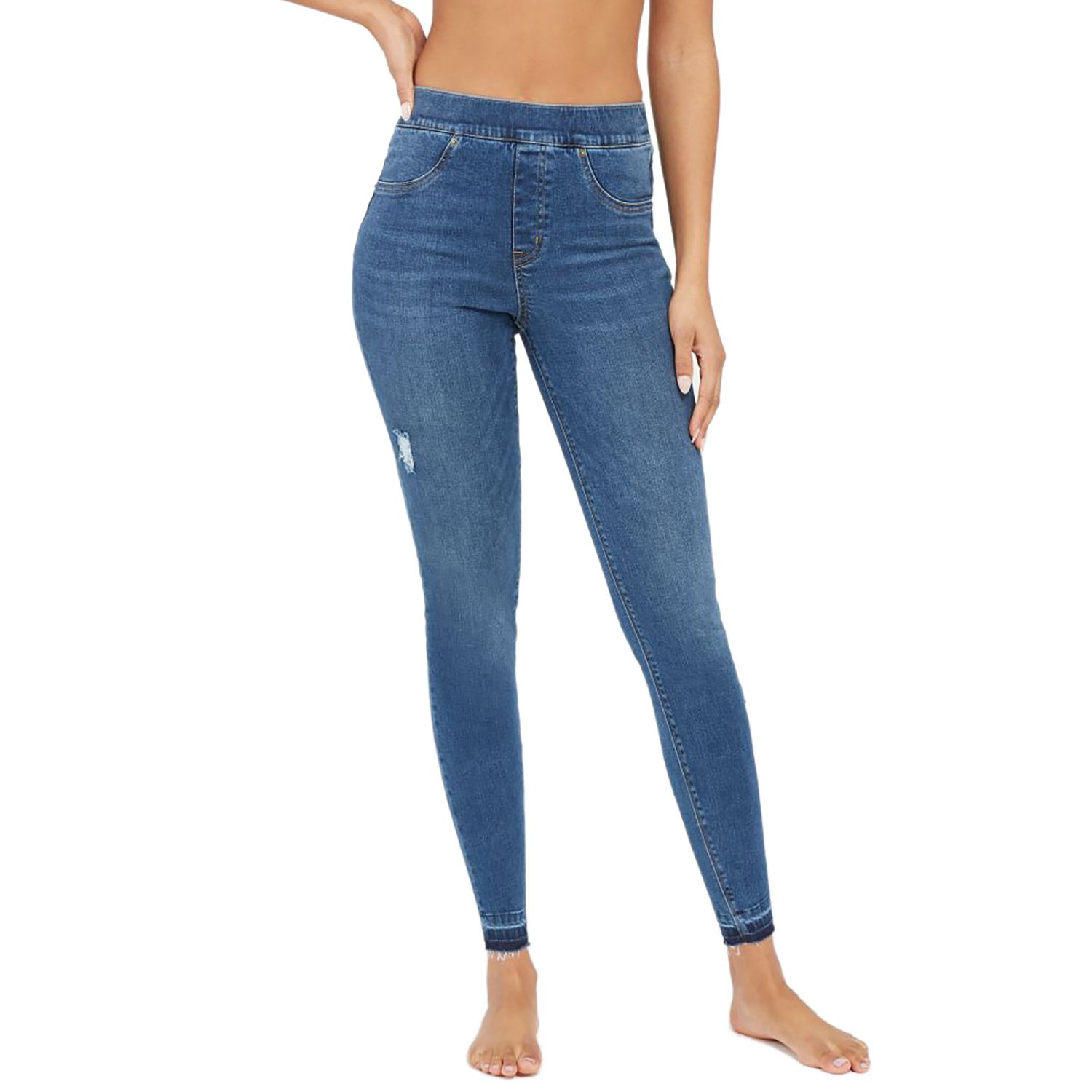 Spanx Distressed Ankle Skinny Jeans Are 50% Off Today Only | PEOPLE.com