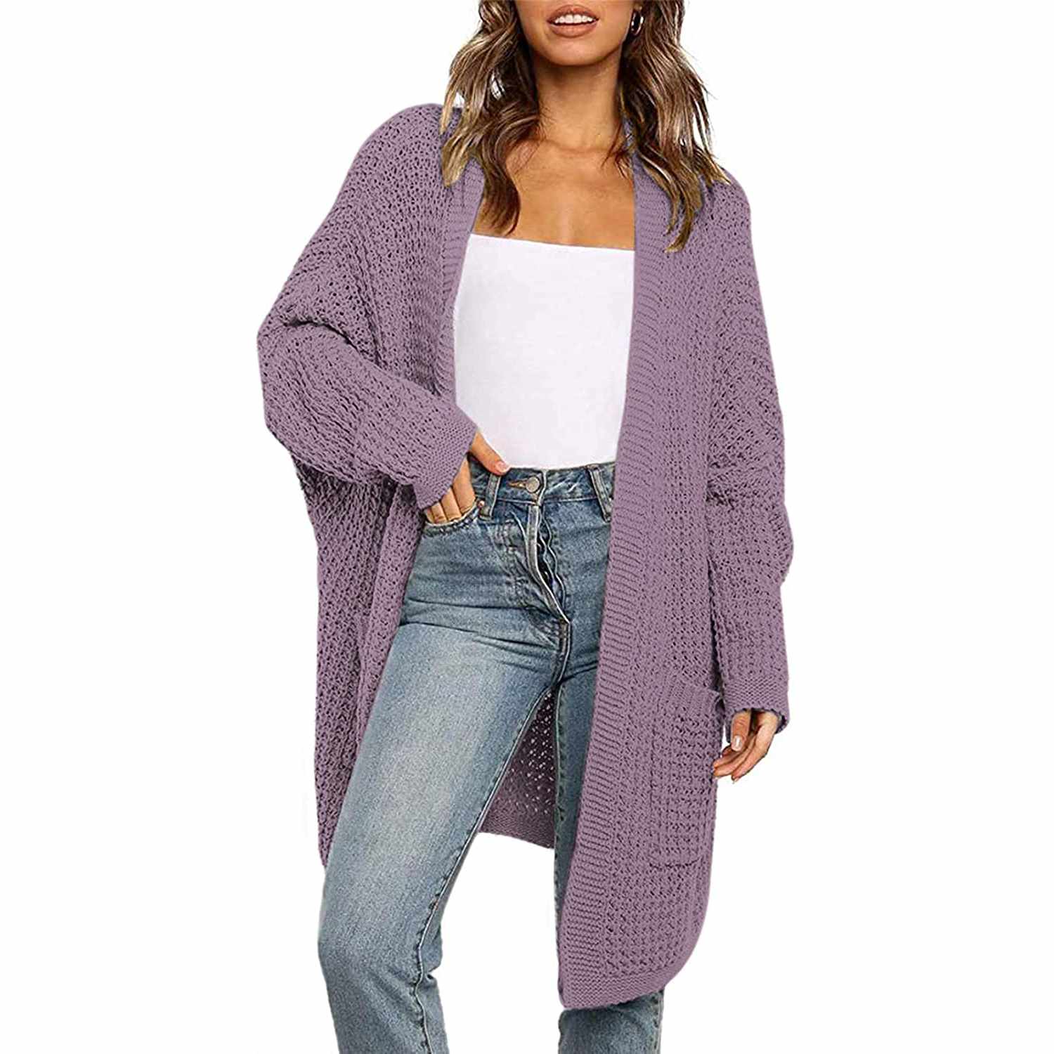 The Yibock Chunky Knit Cardigan with Pockets Is $32 on Amazon | PEOPLE.com