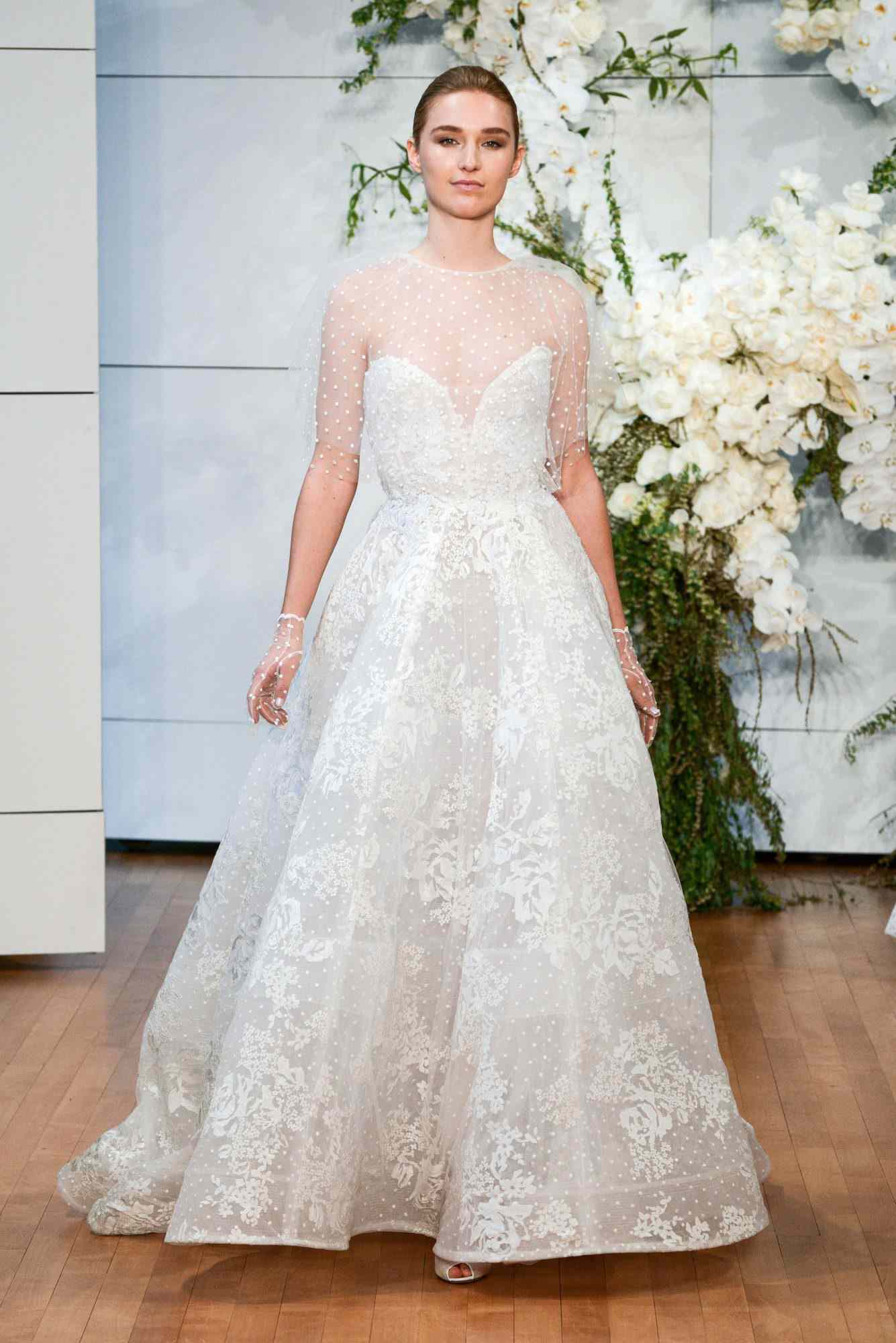 Monique Lhuillier Spring 2018 Wedding Dress Collection | Martha Stewart