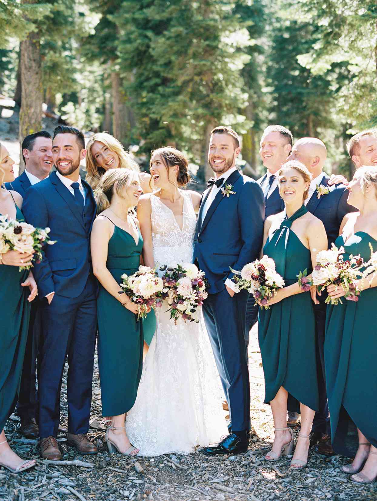 A Fall Wedding in a Forest Next to Lake Tahoe | Martha Stewart