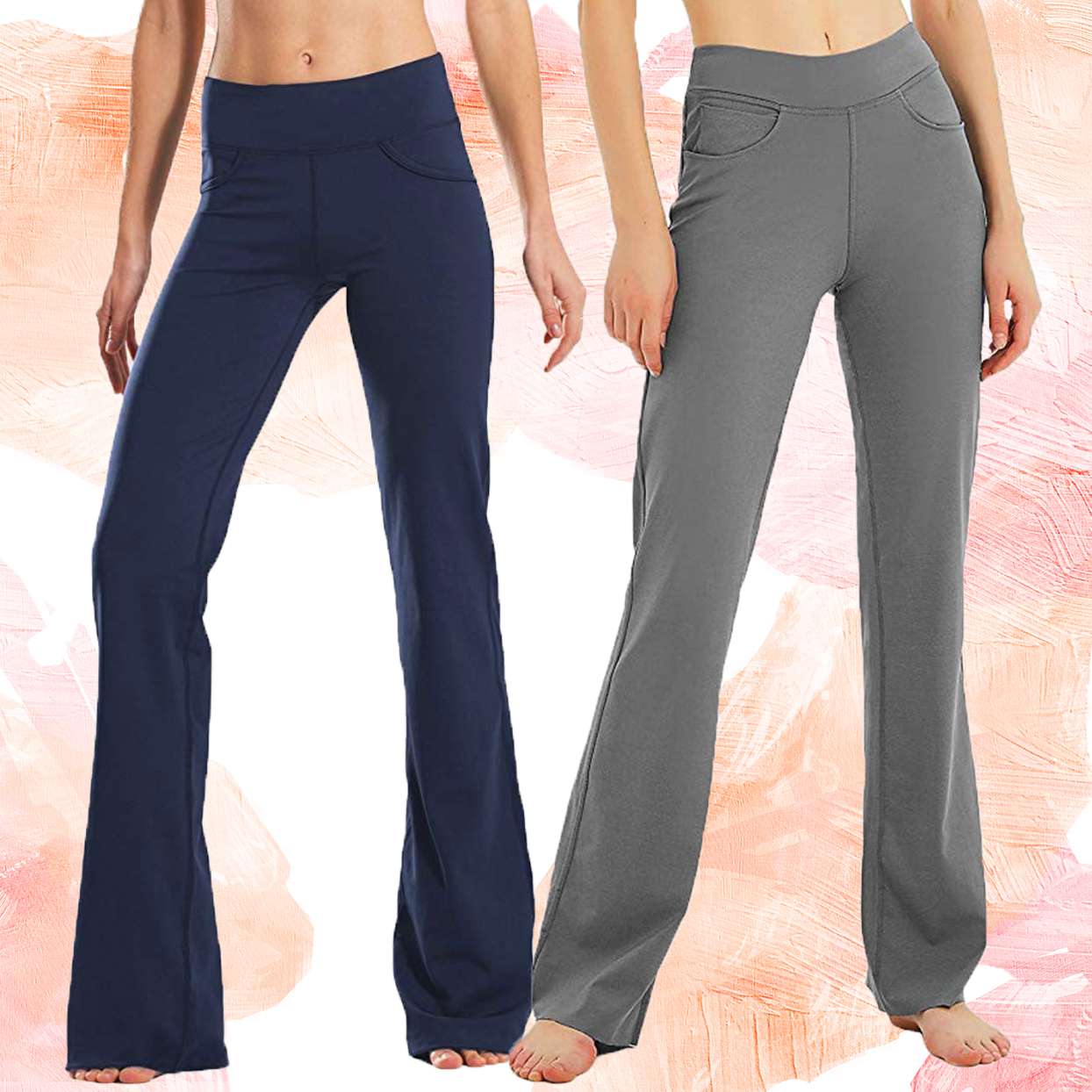 Safort Flare Yoga Pants Fit People of All Heights Thanks to a Unique ...