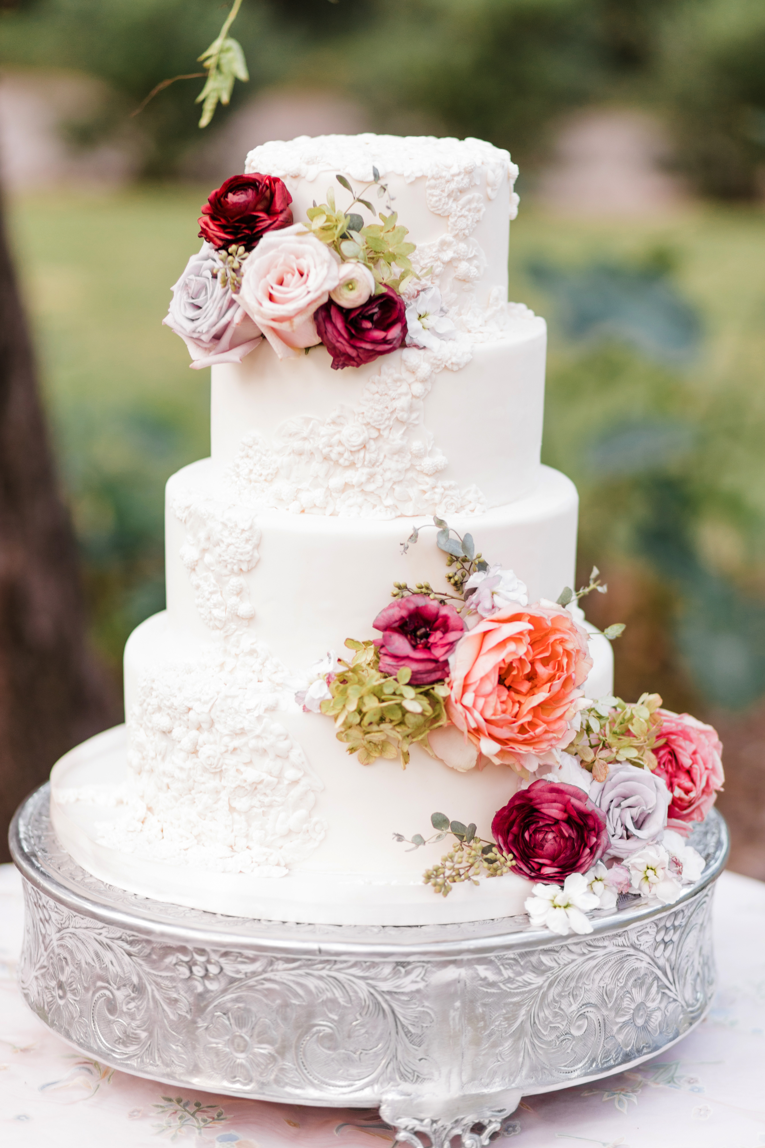 Your Wedding, Your Cake: Floral Cakes