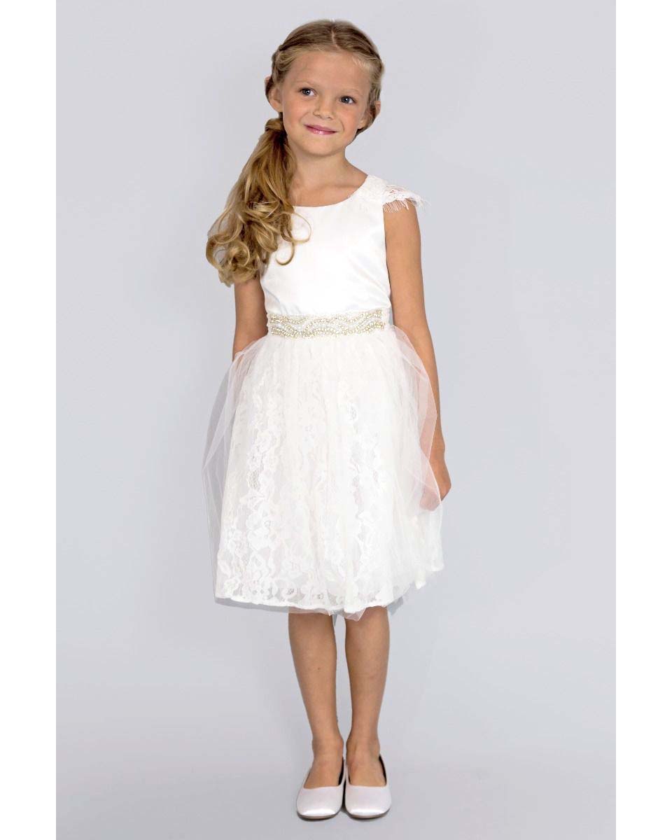 The Most Adorable Flower Girl Dresses for a Winter Wedding | Martha ...