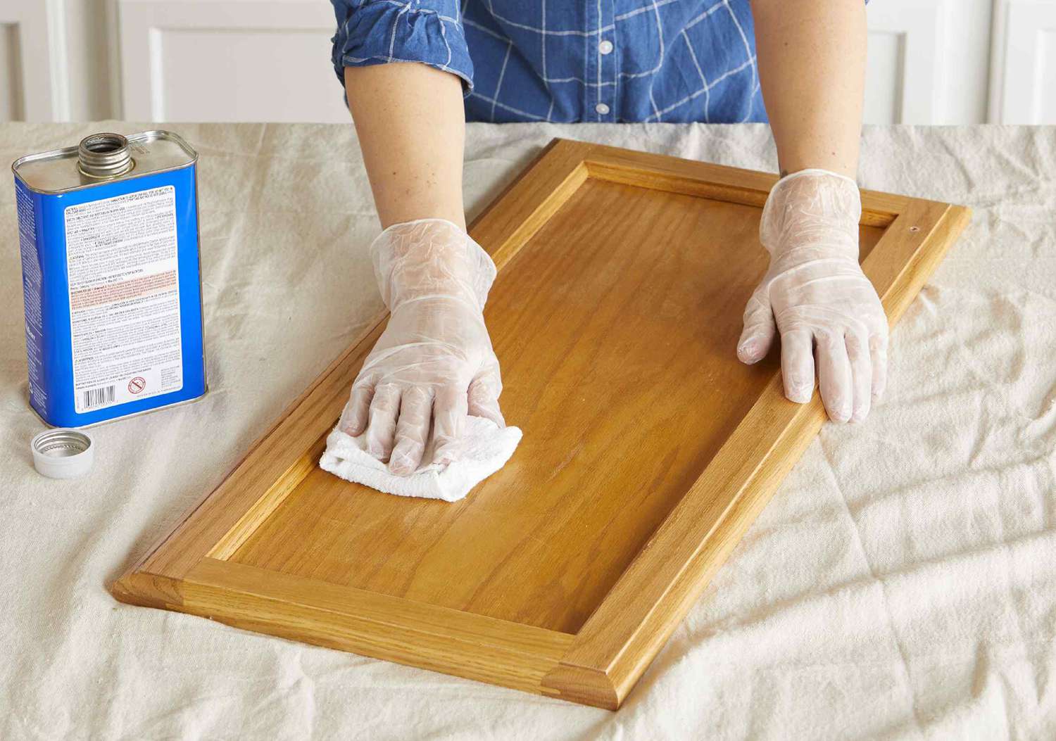 how to prep wood for acrylic paint

