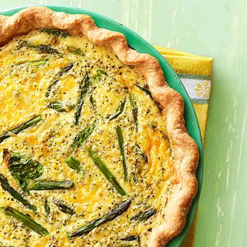 Spinach-Asparagus Quiche | Midwest Living