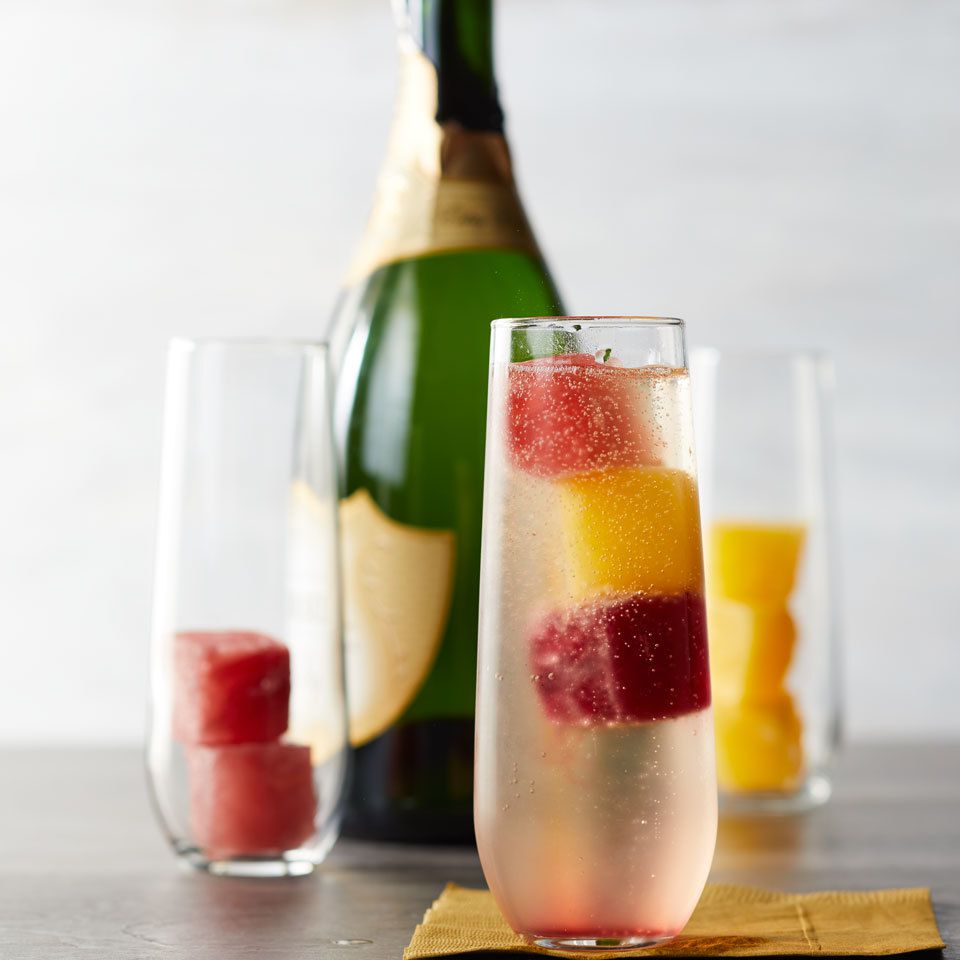 How To Make an Epic DIY Champagne Cocktail Bar | EatingWell