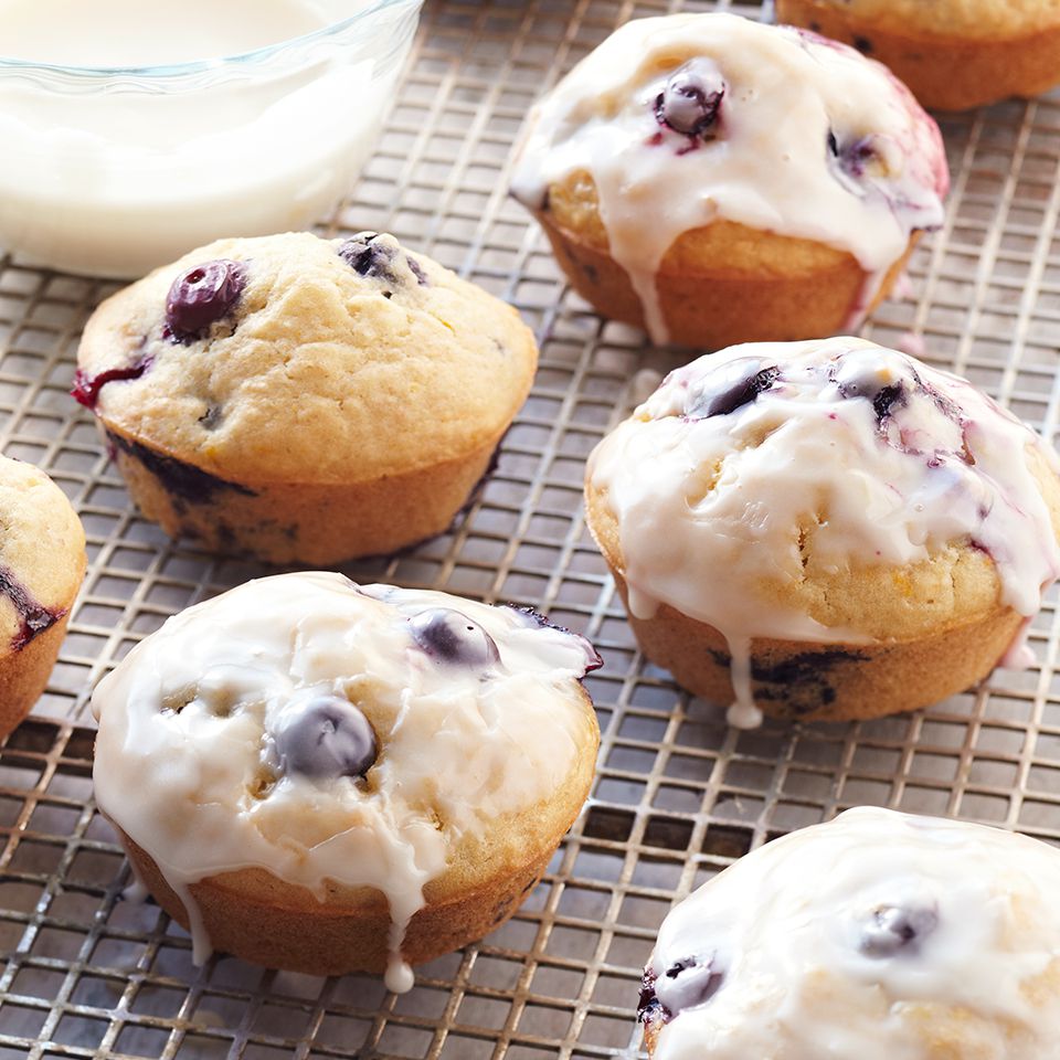 Blueberry-Ricotta Muffins Recipe | EatingWell