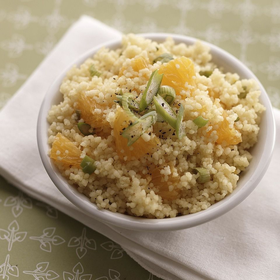 Couscous with Orange Recipe | EatingWell