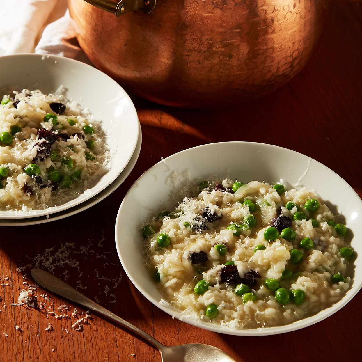 Italian Rice &amp; Peas (Risi e Bisi) Recipe | EatingWell