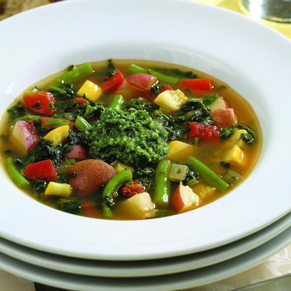 Spicy Vegetable Soup Recipe | EatingWell