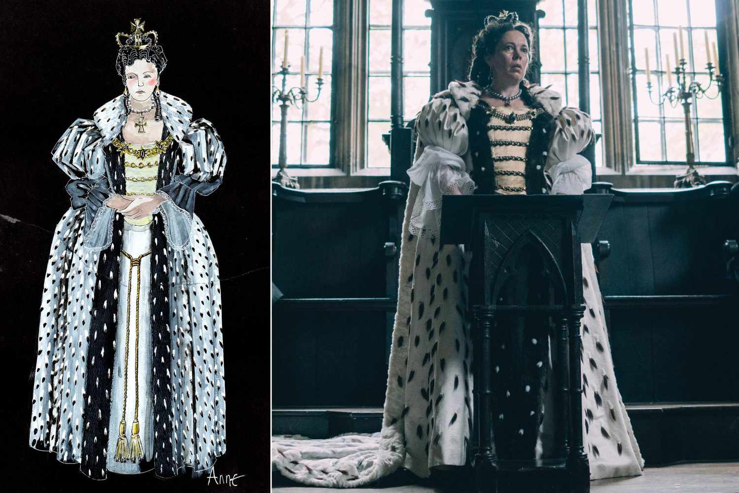 Mary favourite. Модельер Oscar Utierre. The favourite. Костюм Оскар, размер 56. 25th Costume Designers Guild Awards..
