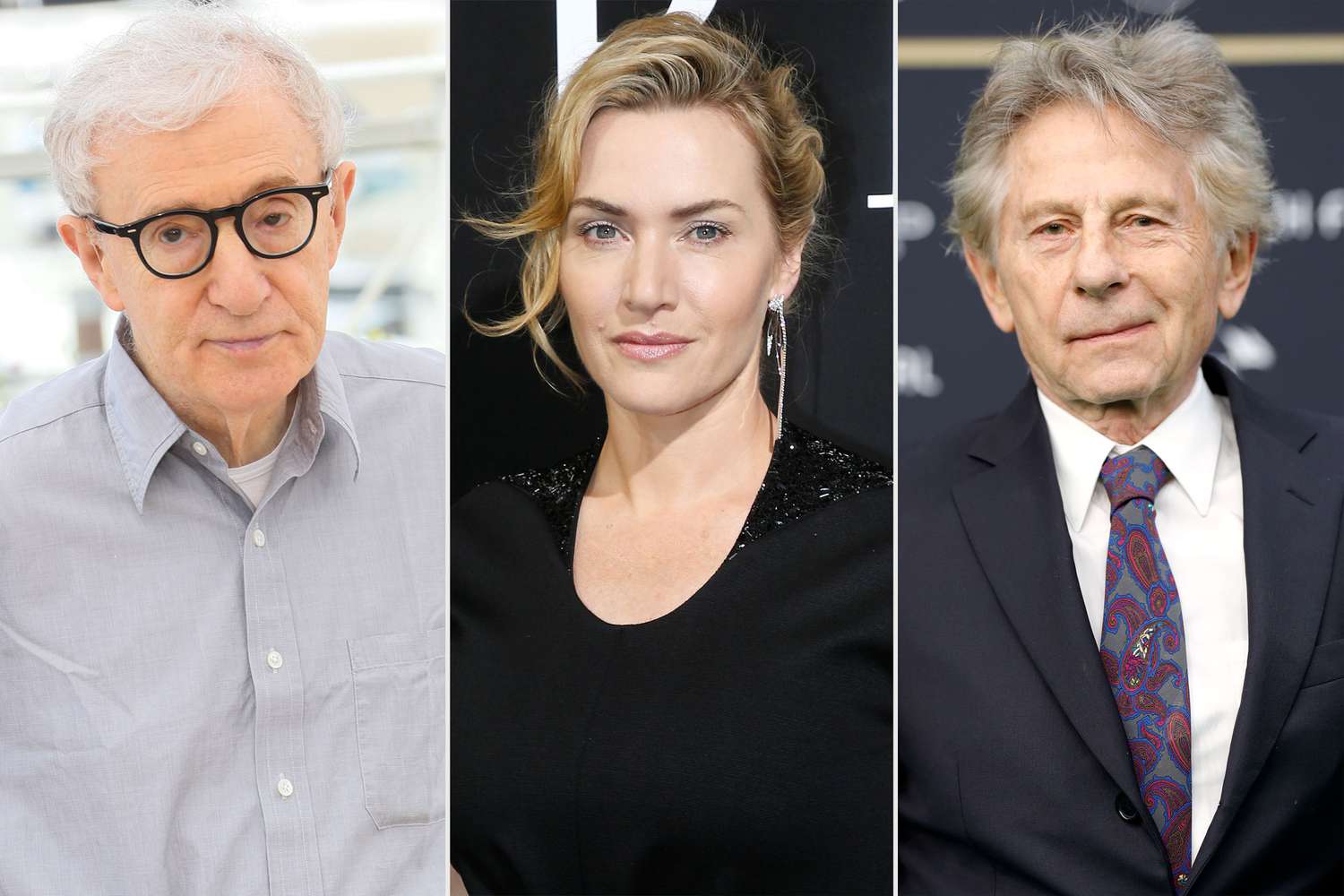 Woody Allen, Kate Winslet, Roman Polanski