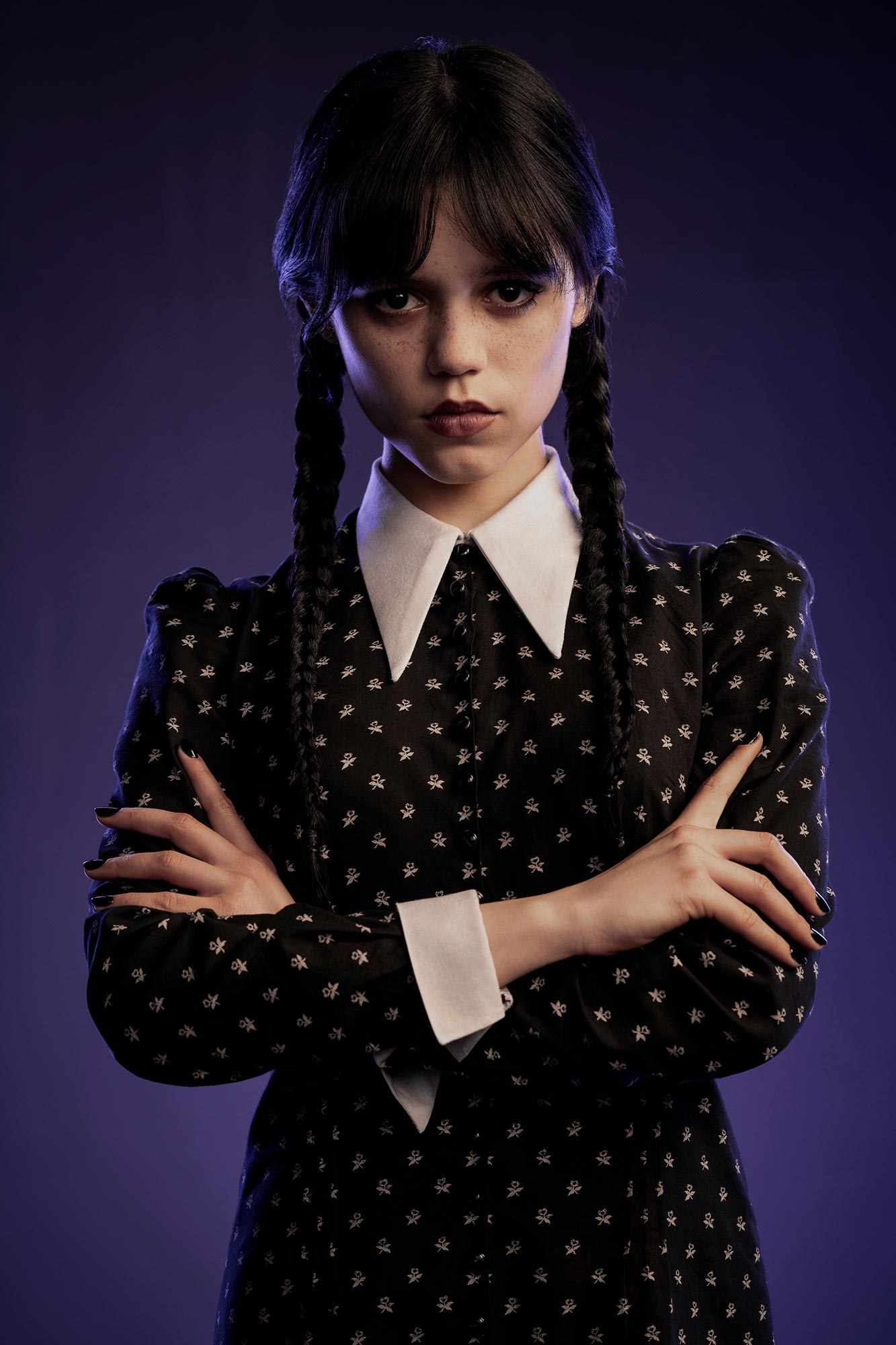 Jenna Ortega In Wednesday Addams - Vrogue