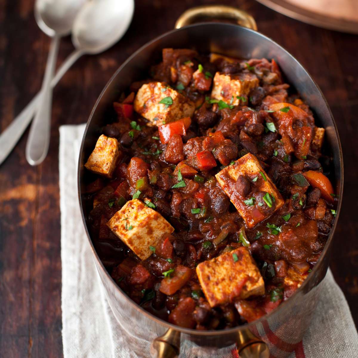 Chili con Tofu Recipe - Diana Sturgis | Food &amp; Wine